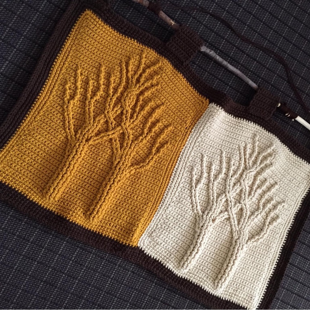 NEW Crochet Trees of Life Wall Decor, Fall Autumn Colors, Nature, Art
